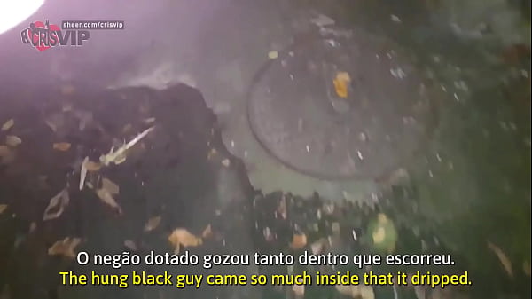 Image Trailer: Gangbang - Neg&atilde_o dotado me fodeu sem camisinha e gozou dentro na frente do marido corno | Cristina Almeida - Dogging 36