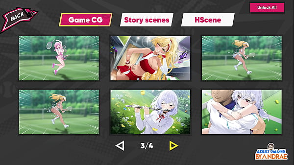 Image EP15: Hentai Scenes with Kim, Bridget and Sania - Academy Love Saga: Tennis Angels Ex