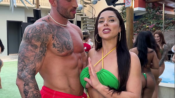 Image GUINESS WORLD RECORD!! Bachelor ́s Party Orgy. Spanish Maximo Garcia VS 15 Brazilians!