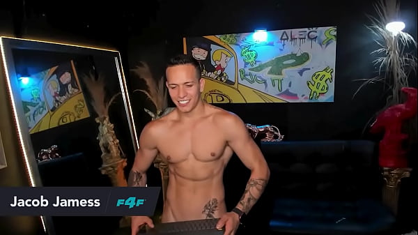 Image Flirt4Free - Jacob Jamess - Striking Adonis Shows Off His Masterpiece of a Body Before Revealing His Sizable Stiff Cock