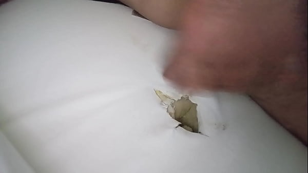 Image I fuck the hole in the mattress and throw my cum inside it.