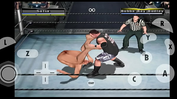 Image Bubba used dudley hold on sofia