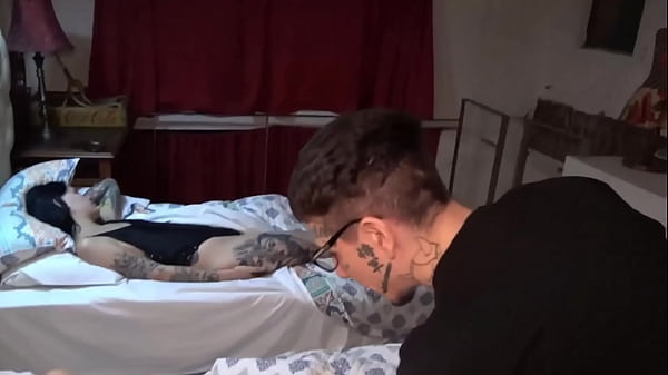 Image He sneaked into his stepsisters bedroom and fucked them both!