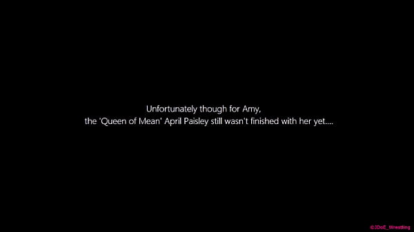 Image Bra and Panties Match (Strip Wrestling Match) w. Loser gets Diaper ~ 'The Queen of Mean' April Paisley vs The gorgeous Amy Murphy || *FULL-LENGTH VERSION*
