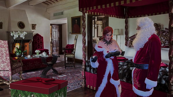 Image Granny Carmen's Cunning Christmas Creampie in July