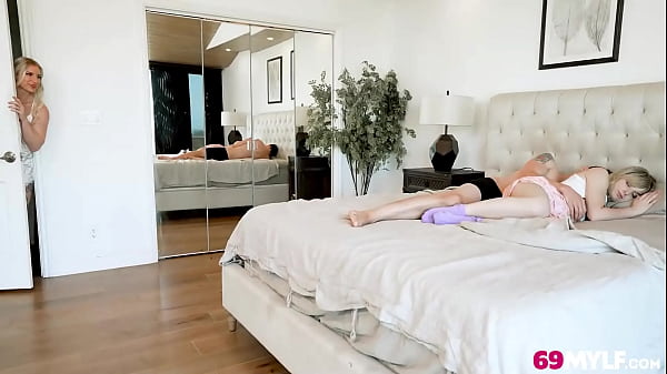 Image Blonde Talulah Mae Seductress Gets Fucked While Younnger Babe Watches
