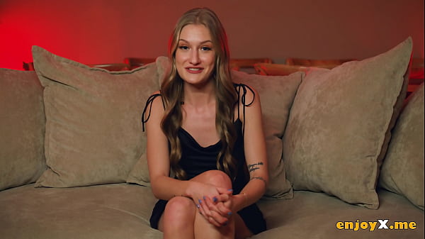 Image Sexually crazy blondie devours her boycrony's man-meat in an awesome XXX porn scene, leaving him with a creampie - the best conquest of lust!