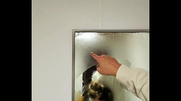 Image POV Public Shower Blowjob Behind the Scenes with Hot Wife
