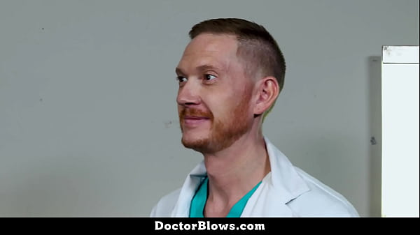 Image The Doctor Manages to Hide His Nudity from Him While Examining His Patient - Doctorblows