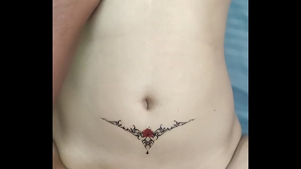 Image Beautiful Tattoo Girl in Doggystyle and cum inside