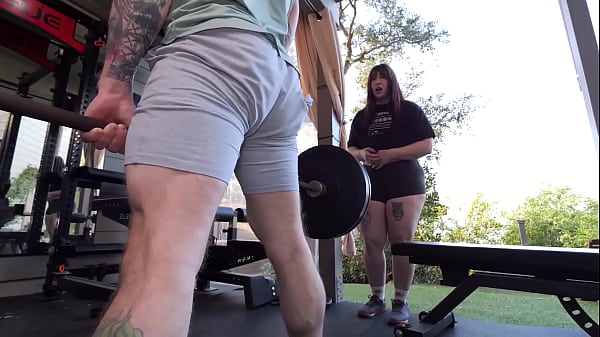 Image My BBW Workout Partner Gets Her Tight Pussy Stretched Out - Paige Steele, Steve Rickz