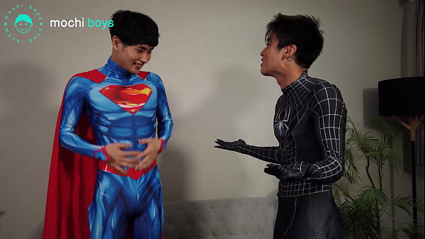 Image Superman x Spiderman - Lycra Superhero Costumes