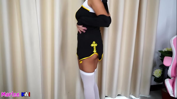 Image Naughty Asian Nun gets a Facial