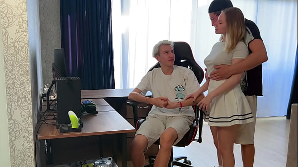 Image Deprived a cute boy with a huge dick of his virginity. His stepfather made me squirt