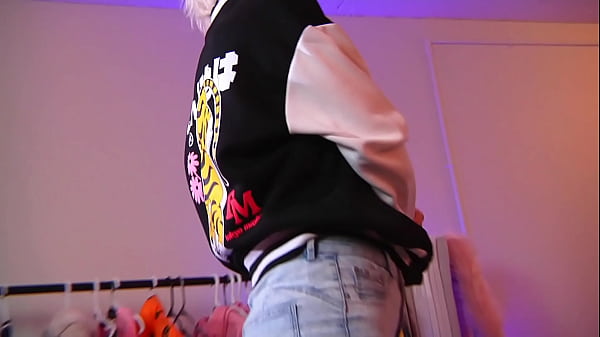 Image Trying on outfits and your cum on me