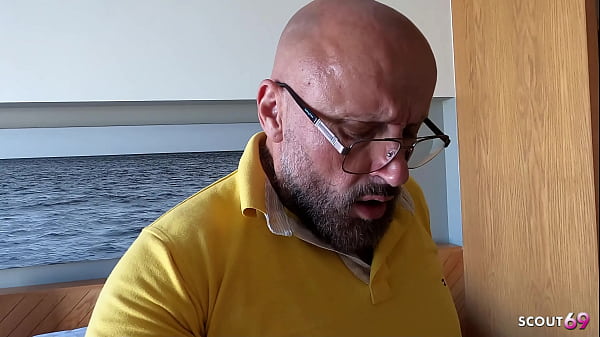 Image Curvy Teen Bitch with extrem long Nipples Pick Up for Amateur Fuck by German old Guy