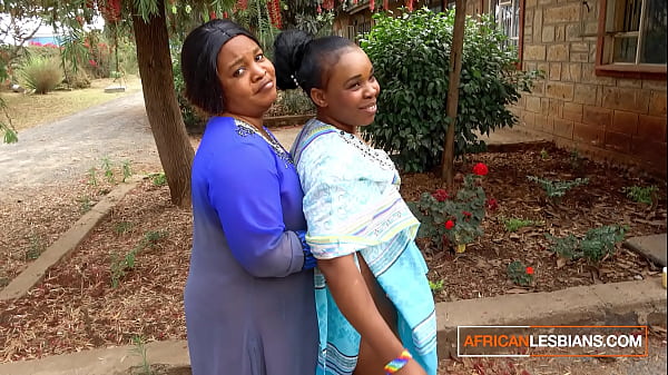 Image African MILF Lesbians Make Out In Public During House Party