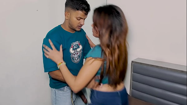 Image The stepsister went to her stepbrother's room and had sex with him