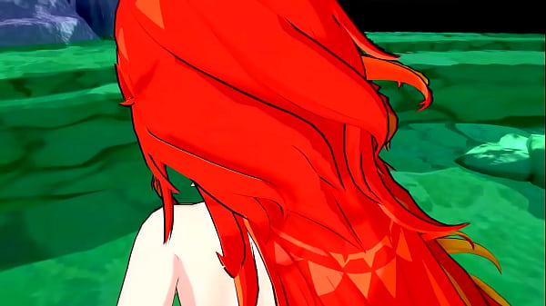 Image Mavuika's Hot Pussy needs something wet to cool it down - Genshin Impact