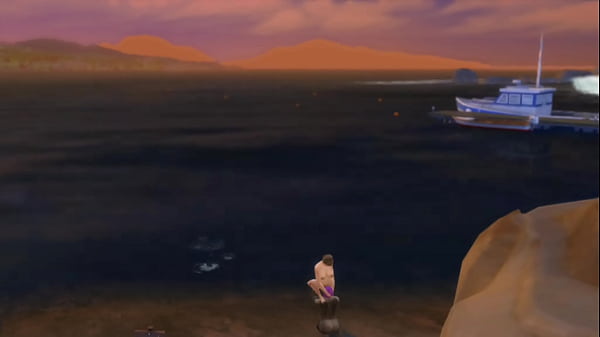 Image Toddy, Gareth, Louis fuck a MILF at the beach Sims 4 Wicked Whims Bi/Gay