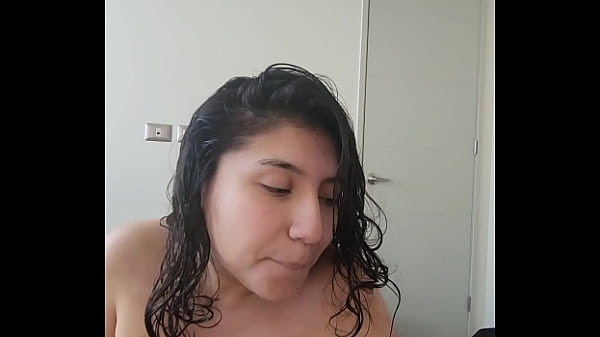 Image Sucking my man dry after we get out of the shower