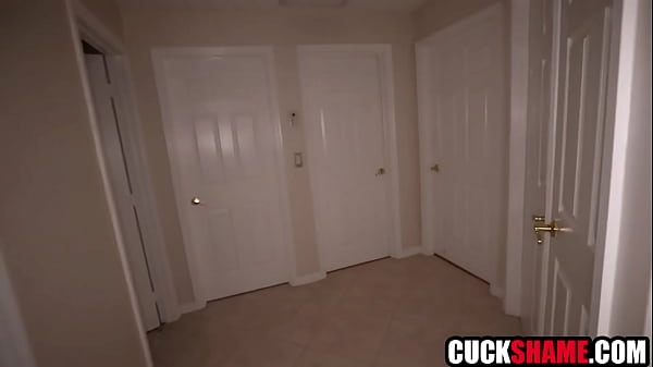 Image Humiliated cuck husband watch wife fuck black guy