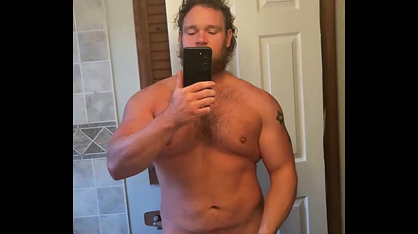 Image Muscular Man Big Dick Flexes And Blasts Off On The Mirror, Oops. RED TEASER VIDEO