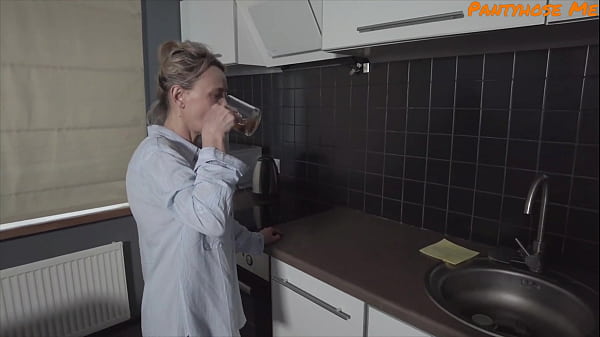 Image Mature Step Mommy Gets Fucked Thru Her Panties and Pantyhose From Son's Best Friend