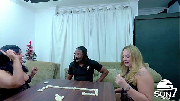Image Dominoes of the Sluts: Blonde and Brunette Bet on Their Bodies in a Game of Spicy Punishments
