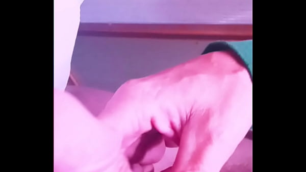 Image Premature cum barely playing with cock