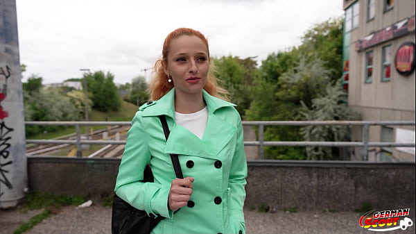 Image GERMAN SCOUT - Skinny Redhead Small Tits Girl Luciana Lucy Squirt at Pick Up Casting