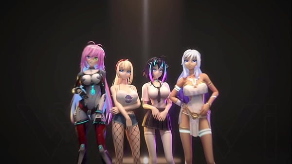 Image Hentai Vtuber Cosmic Faith plays w/ dildo, does blow job & lets you cum on her face (3D / VRCHAT)