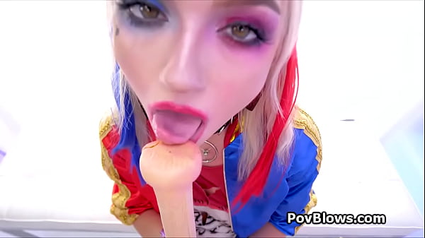 Image Gracie in fishnets slides on my dick pov style