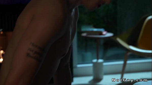Image Midnight gay rimjob and anal sex between roommates