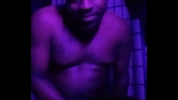 Image Purple lights while naked 7