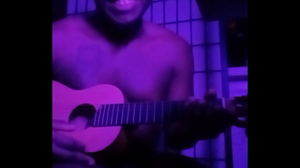 Image Purple lights while naked 3