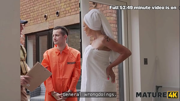 Image MATURE4K. Young British robber with a huge cock fucked hard his hot MILF neighbour