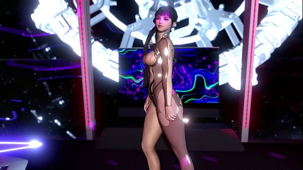 Image Pretty skinny Eve in torn suit executes secret lewd instructions