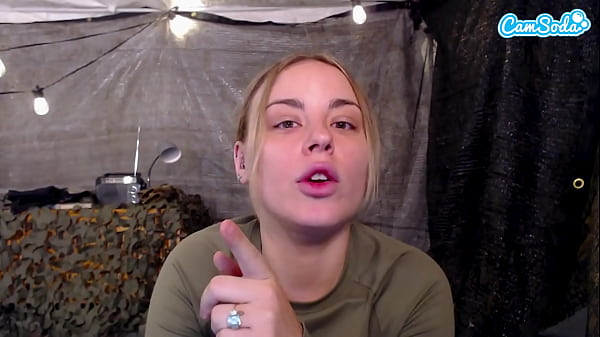 Image Naughty Big Booty Solider Moans And Pleasures Herself On Cam