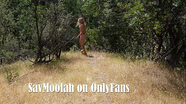 Image Nudists Fuck Outdoors While Hiking and Nudist Resort