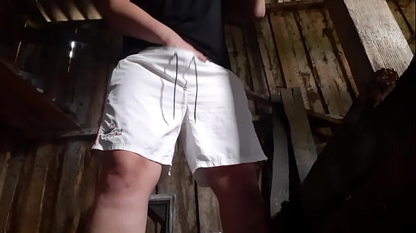 Image Village girl masturbates in a barn with her clothes on so no one catches her