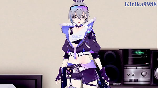 Image Sparkle (Hanabi) and Silver Wolf intense sex. - Honkai: Star Rail Hentai