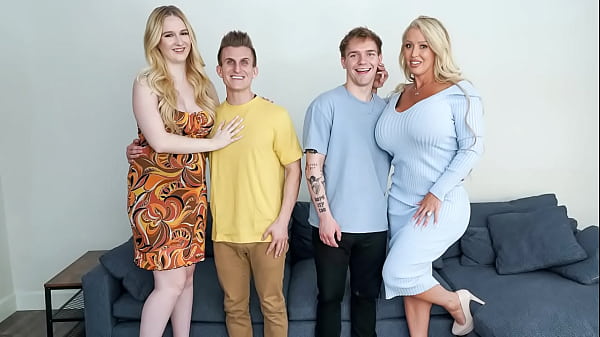 Image Cancelled Dates Lead to Hardcore Family Fun with Two Curvy MILFs