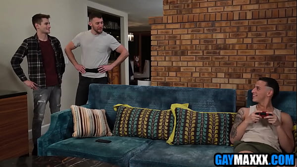 Image Hot plumber free used by gay customers | Trevor Harris , Des Irez & Justin DaJock