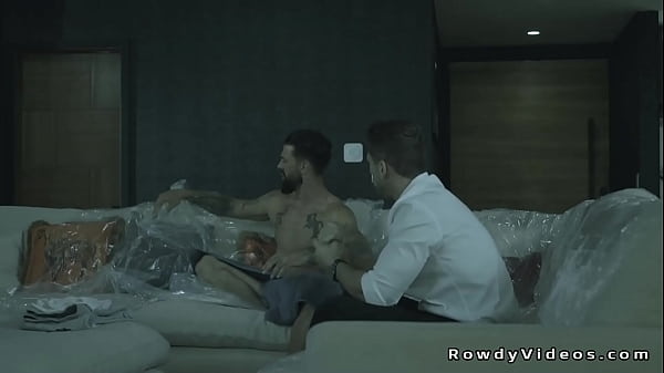 Image Todd brings unhomed Wolfe home for gay anal sex