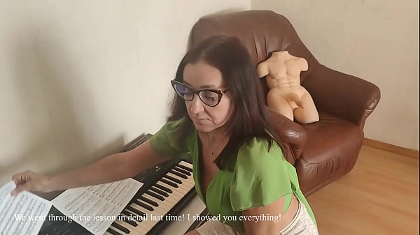 Image Strict teacher instead of music lesson got sexual experience with sex doll Tantaly and my dick!