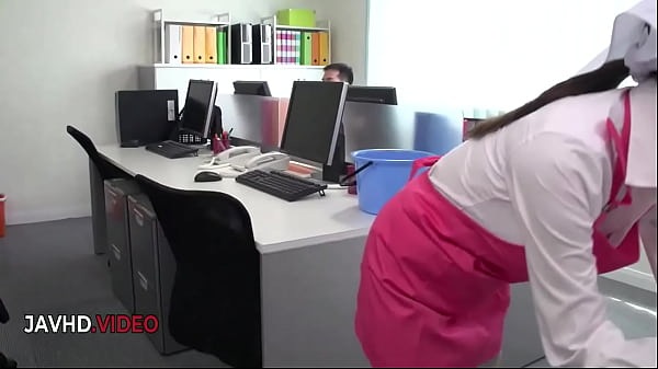 Image Asian Office Lady Chihiro Akino Delivers Hardcore Blowjob for Creampie Ending