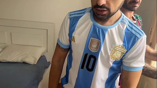 Image argentina vs brasil termina con el culo del brasilero lleno de leche