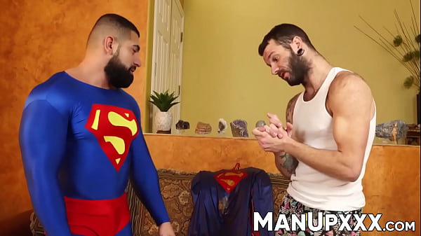 Image Johnny heard that Superman is looking to retire. He wants the job. The Man of Steel can transfer his power over to someone by filling that person with his cum.