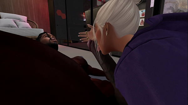 Image Second Life Black man yoga instructor fucks Latina woman